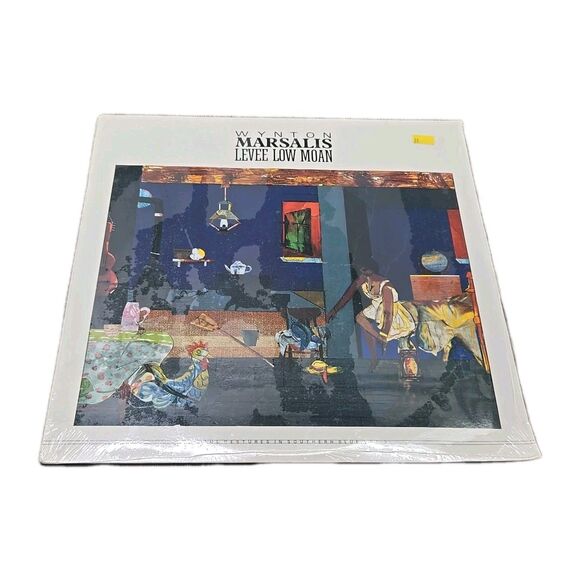 NEW Sealed - WYNTON MARSALIS Levee Low Moan Old Stock LP Vinyl Record C 47975 - Picture 1 of 5